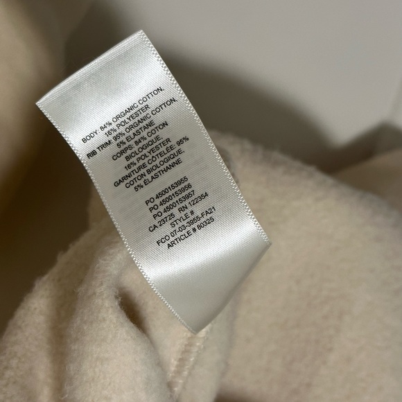 Wilfred Free Fleece Oversized in faded bone - Picture 9 of 9